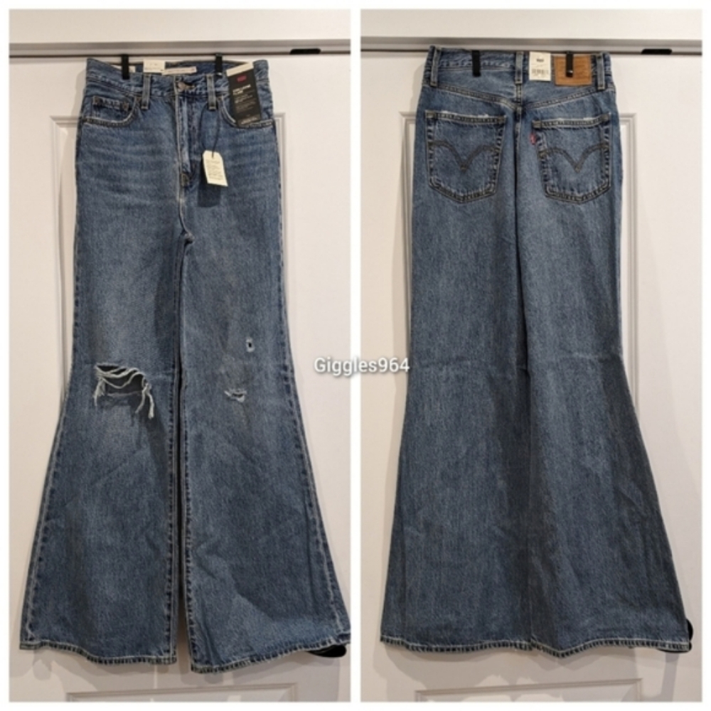 Levi's Ribcage High Rise Bootcut Jeans - Picture 10 of 15